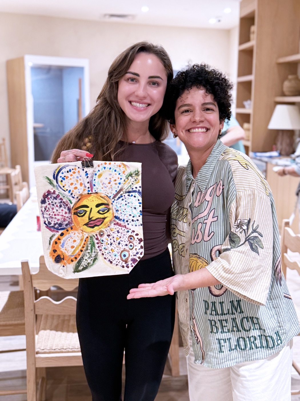 Try your Colors — Tote Bag Painting workshop by PoLlis at Flow Brickell